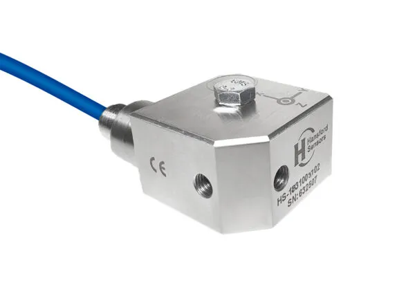 Hansford Sensors HS-183 compacte triaxiale IEPE accelerometer